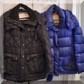 H38. Burberry Brit coats. 